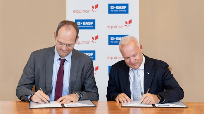 Equinor, BASF sign natural gas supply agreement