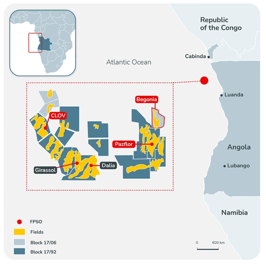 TotalEnergies operations in Angola