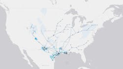 Enterprise Products Partners LP operations map Enterprise Products Partners LP operations map