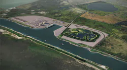 Port Arthur LNG Rendering