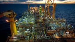 FPSO offshore Brazil, Shell plc FPSO offshore Brazil, Shell plc