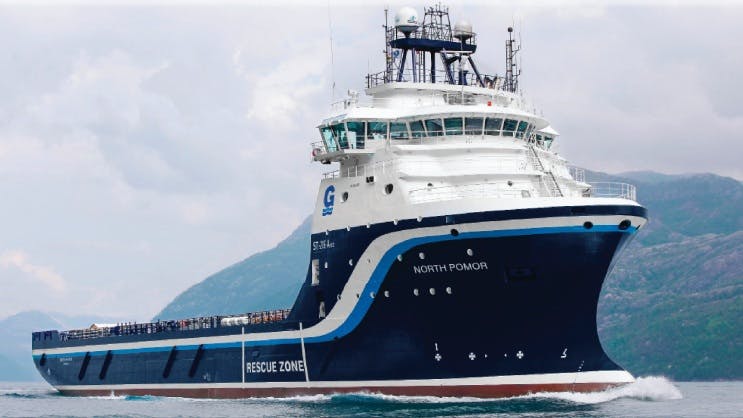 North Pomor production supply vessel