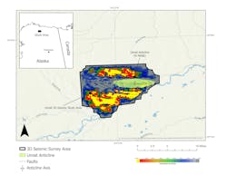 Umiat Anticline with AVO anomalies (Fig. 1) Umiat Anticline with AVO anomalies (Fig. 1)
