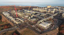 Scarborough energy project's Pluto Train 2 as of December 2024.