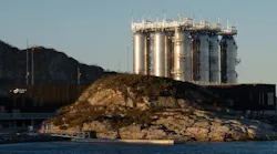The Northern Lights Carbon Capture and Storage facilities at Øygarden outside of Bergen