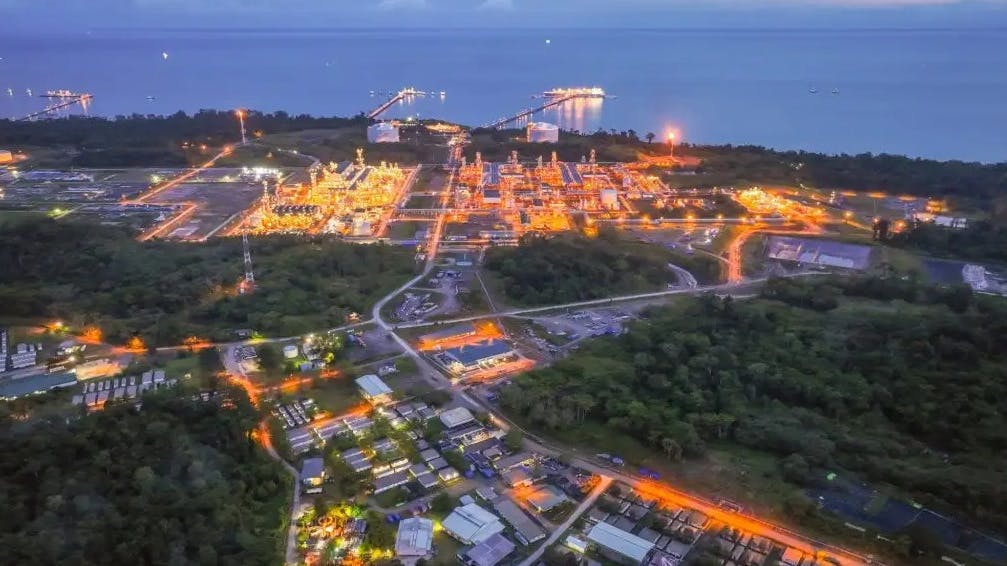 bp-operated Tangguh LNG plant operations, Indonesia.
