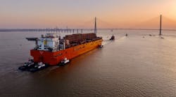 Nguya FLNG ready for Phase 2 of Eni's Congo LNG project Nguya FLNG ready for Phase 2 of Eni's Congo LNG project