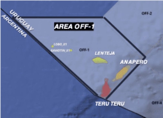 Area Off-1, Uruguay
