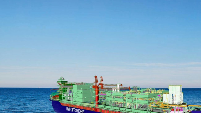 Bay du Nord FPSO rendering