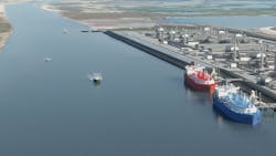 NextDecade Rio Grande LNG rendering NextDecade Rio Grande LNG rendering