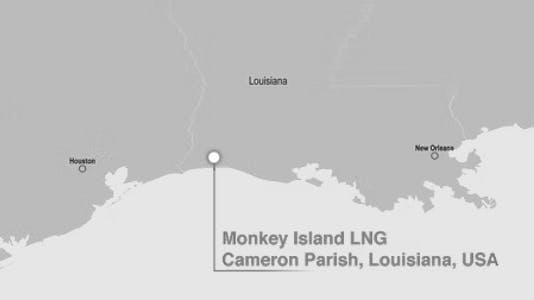 Monkey Island LNG map
