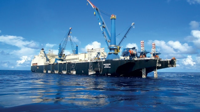Saipem Castorone pipelay vessel