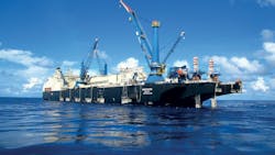Saipem Castorone pipelay vessel Saipem Castorone pipelay vessel