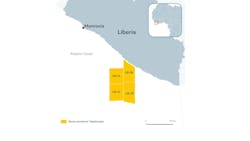 TotalEnergies Liberia concession award map TotalEnergies Liberia concession award map