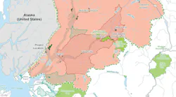 Ksi Lisims LNG project map