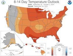 8-14 day temperature outlook 8-14 day temperature outlook