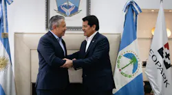 GeoPark CEO Felipe Bayón, and Governor of Neuquén Province, Rolando Figueroa