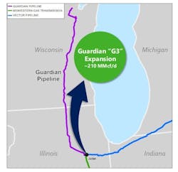 Guardian Pipeline expansion Guardian Pipeline expansion