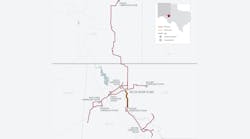Cardinal Midstream asset map Cardinal Midstream asset map