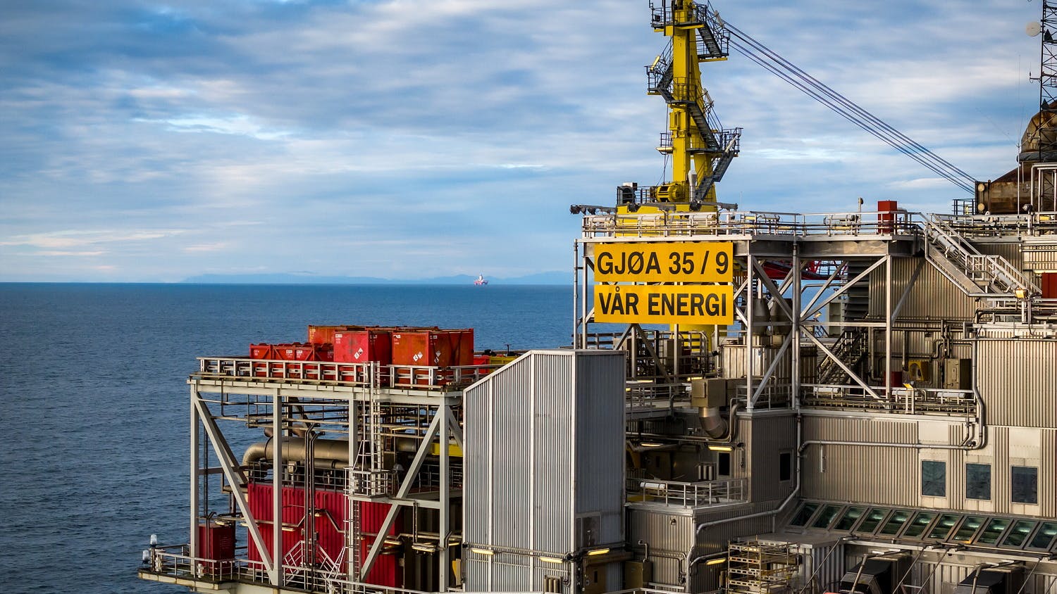 Gj&oslash;a platform, North Sea
