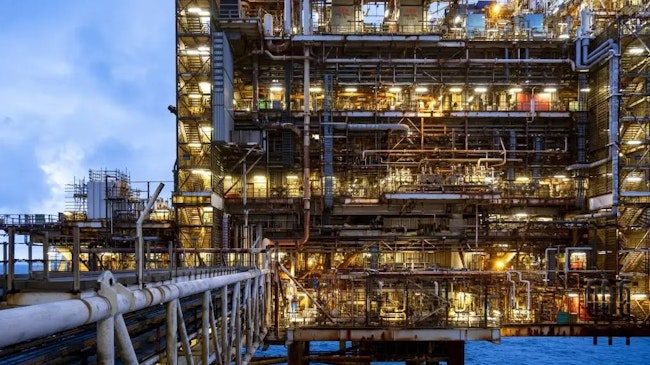The Eastern Trough Area Project (ETAP) North Sea development hub