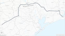Mustang Express Pipeline map Mustang Express Pipeline map
