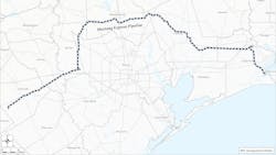 Mustang Express Pipeline map Mustang Express Pipeline map
