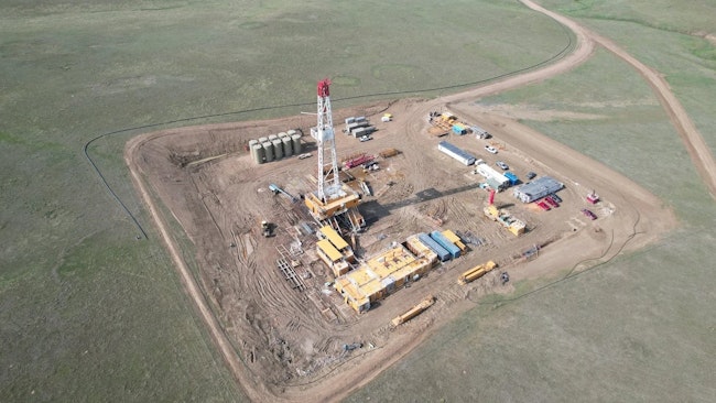 Three Crown Petroleum horizontal drilling operations