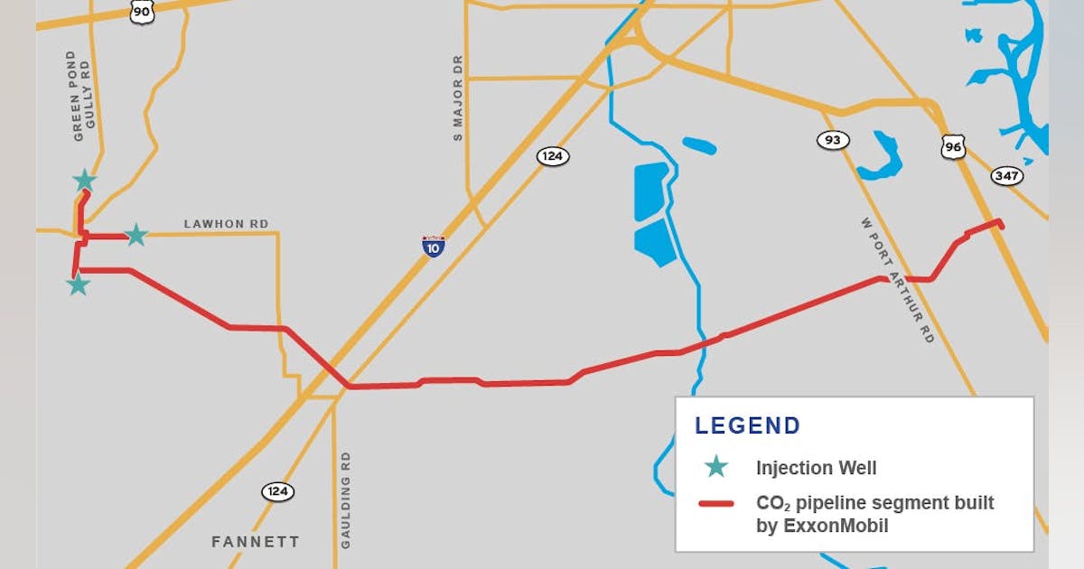 ExxonMobil advances Rose carbon storage project in Texas with Class VI permits