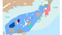 3rd cycle of the Open Acreage of Production Sharing map, offshore Brazil. 3rd cycle of the Open Acreage of Production Sharing map, offshore Brazil.
