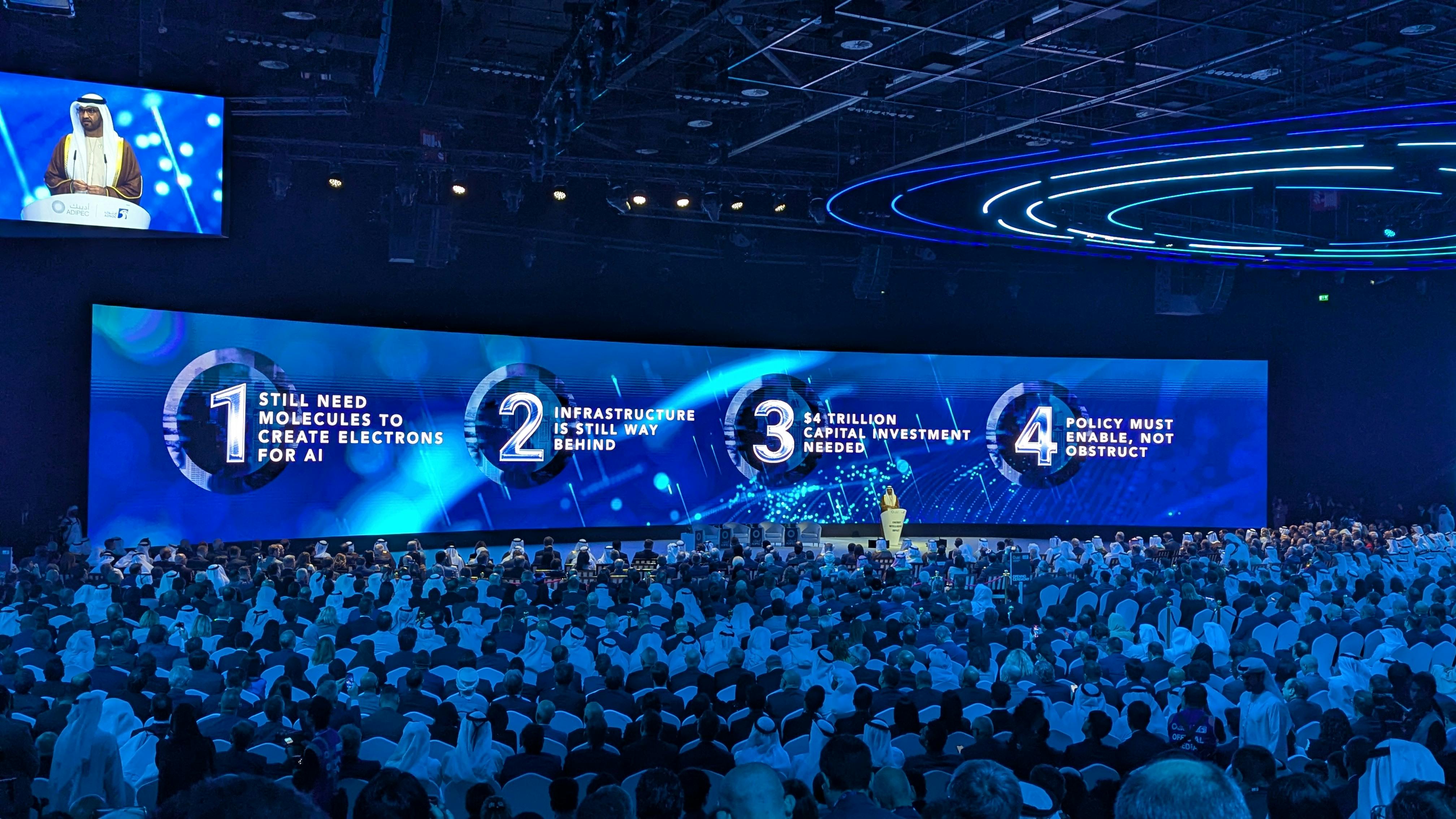 ADIPEC 2025 keynote