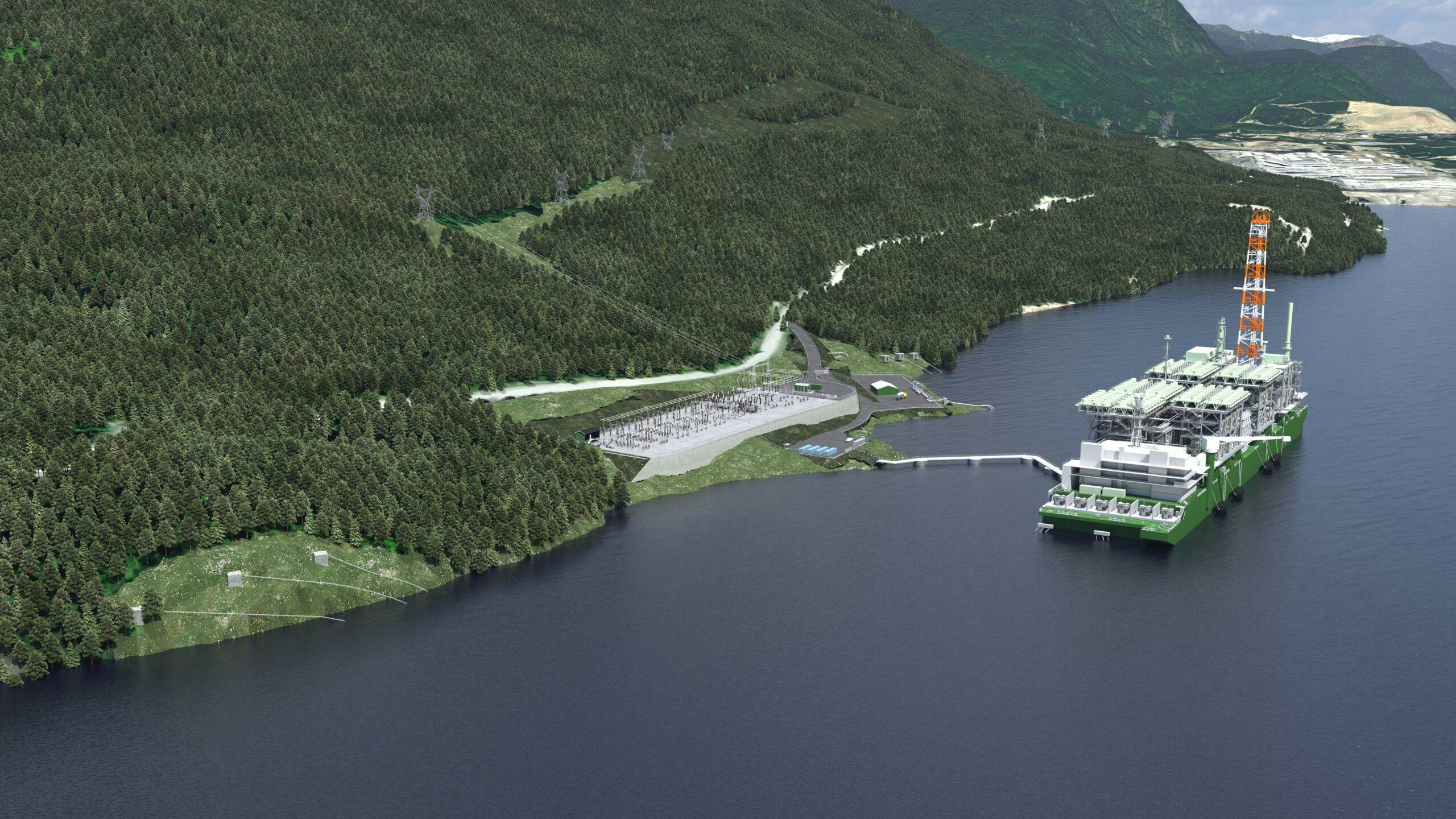 Cedar LNG rendering