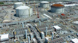 Plaquemines LNG plant under construction in Plaquemines Parish, La. Plaquemines LNG plant under construction in Plaquemines Parish, La.