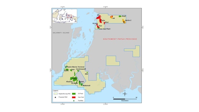 Kepala Burung PSC map