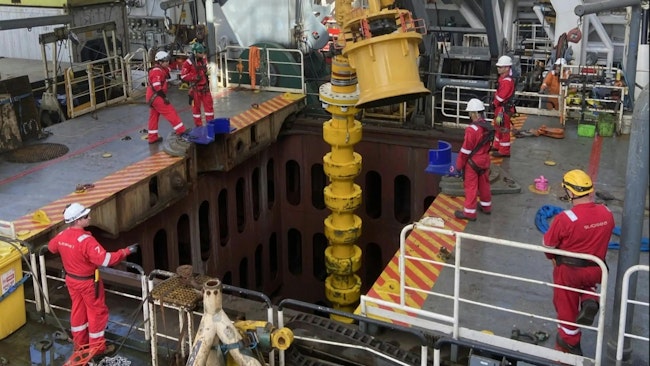 bpTT drilling operations, Trinidad