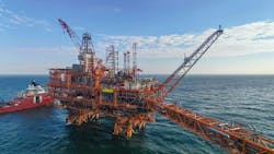 Offshore oil and gas platform Offshore oil and gas platform