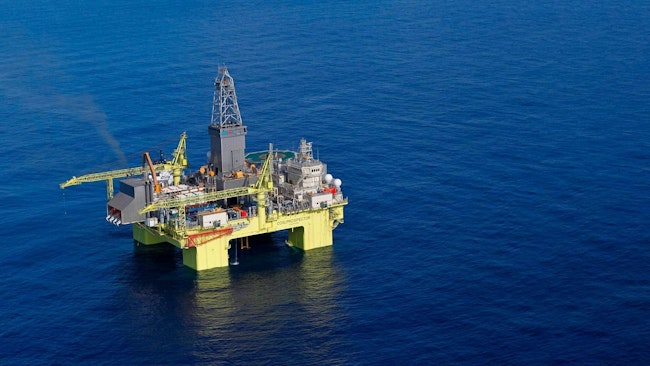 COSL Prospector semisubmersible drilling rig