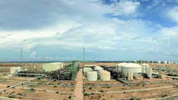 Ras Lanuf complex polyethylene plant Ras Lanuf complex polyethylene plant