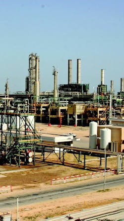 Ras Lanuf complex’s polyethylene plant Ras Lanuf complex’s polyethylene plant