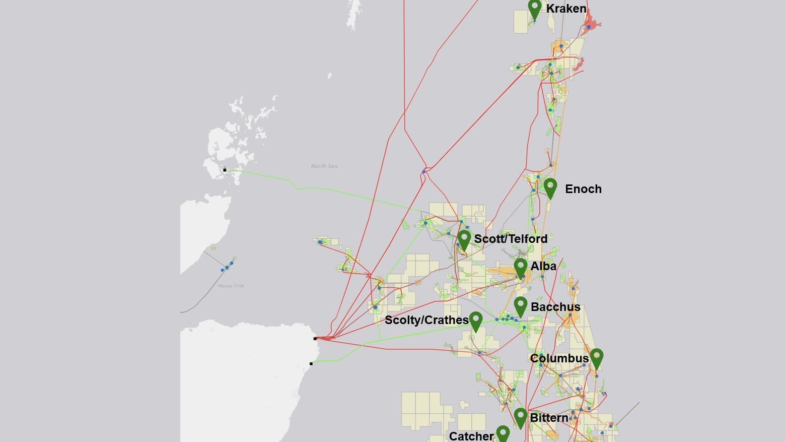 Waldorf non-operated North Sea assets