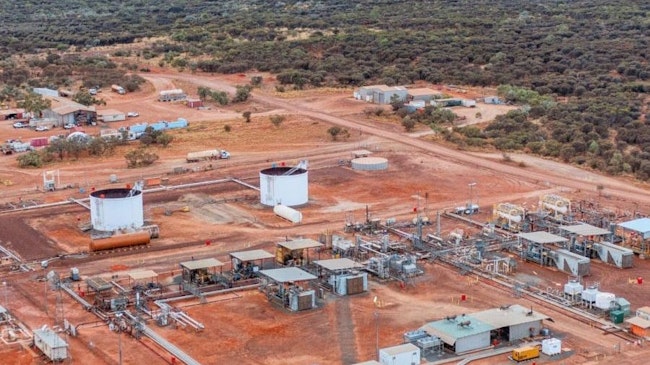 Central Petroleum oil and gas operations Northern Territory, Australia.