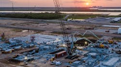 Woodside Louisiana LNG plant under construction Woodside Louisiana LNG plant under construction