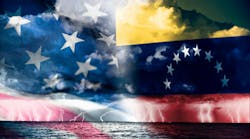 US, Venezuela conceptual image US, Venezuela conceptual image