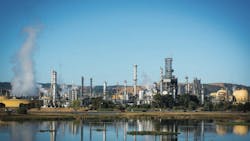 PBF Energy Inc.'s 157,000-b/d dual-coking refinery in Martinez, Calif. PBF Energy Inc.'s 157,000-b/d dual-coking refinery in Martinez, Calif.