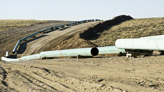 gas pipeline construction