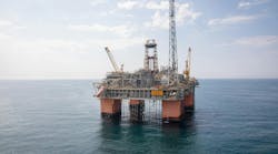 Snorre B platform, North Sea, Equinor Snorre B platform, North Sea, Equinor