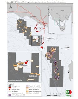 VIC/P79 offshore southeast Australia VIC/P79 offshore southeast Australia
