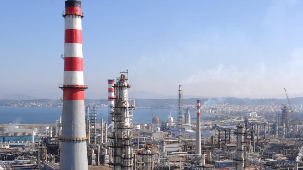 T&uuml;rkiye Petrol Rafinerileri A&Scedil; Izmir refinery