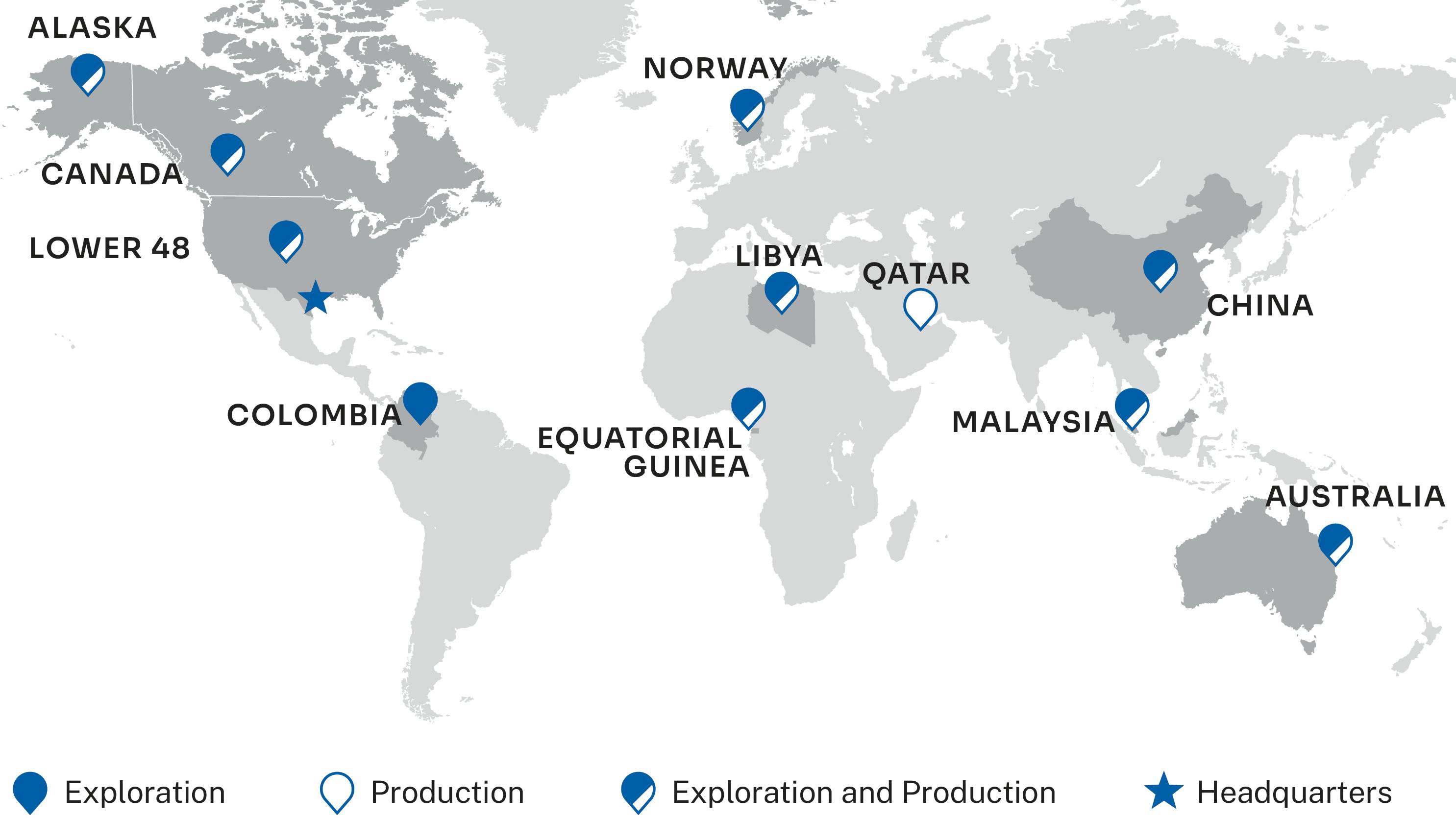 CEO Ryan Lance says ConocoPhillips' global footprint has 'really no strategic gaps that we can identify.'