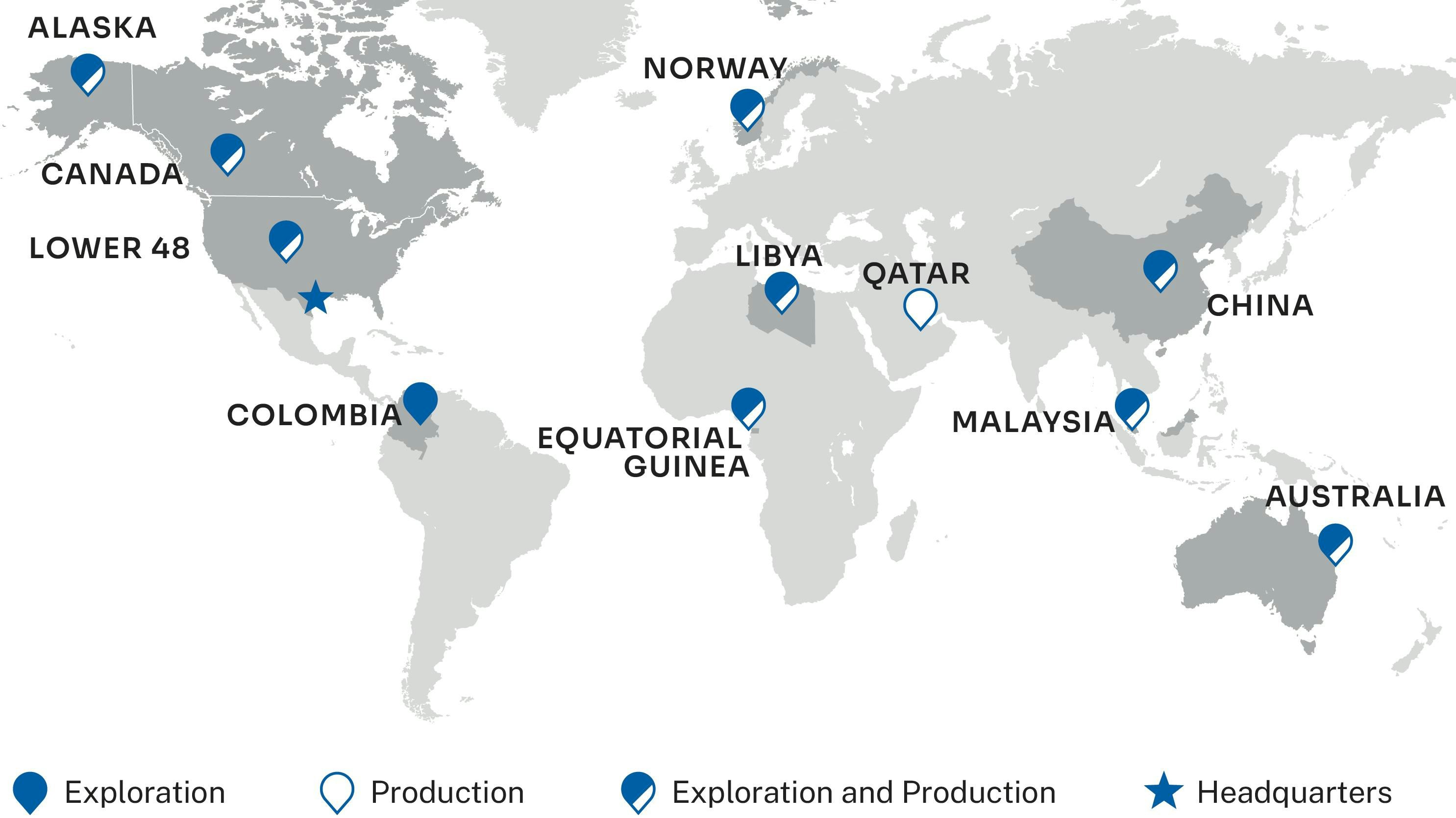 CEO Ryan Lance says ConocoPhillips' global footprint has 'really no strategic gaps that we can identify.'